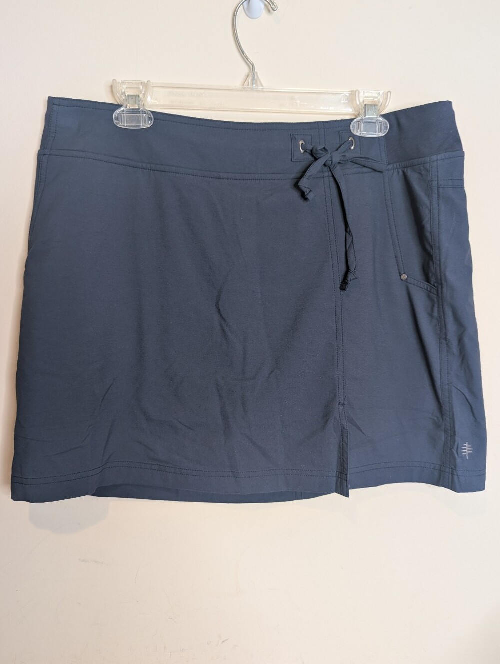 Royal Robbins Jammer Skort Women's L Navy UPF 50+ Hiking Water Resistant NWT
